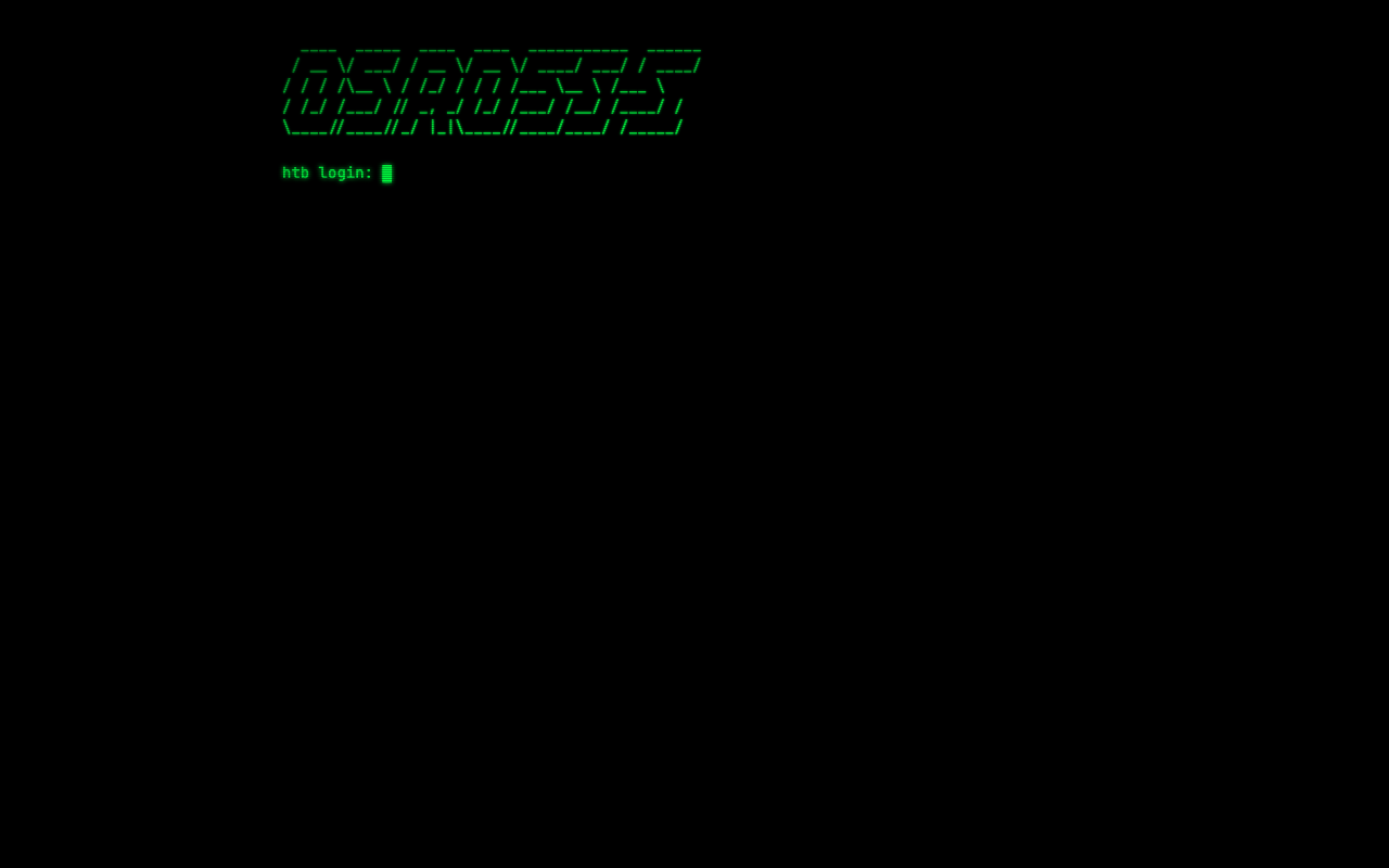 Retro Terminal, CRT-style cybersecurity login concept